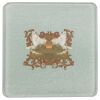 Square DyeTrans Glass Coaster, with White Sublimation Backing, 3.93" x 3.93" x .16". Tempered Textu Thumbnail