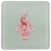 Square DyeTrans Glass Coaster, with White Sublimation Backing, 3.93" x 3.93" x .16". Tempered Textu Thumbnail