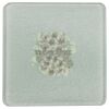 Square DyeTrans Glass Coaster, with White Sublimation Backing, 3.93" x 3.93" x .16". Tempered Textu Thumbnail